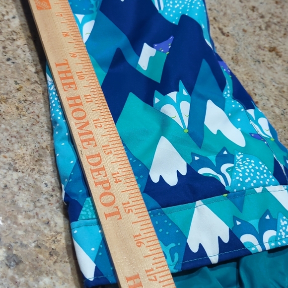 Obermeyer Kids Sz 5 Snow Bibs Adjustable Shoulder Straps Extended Wear - Picture 10 of 10